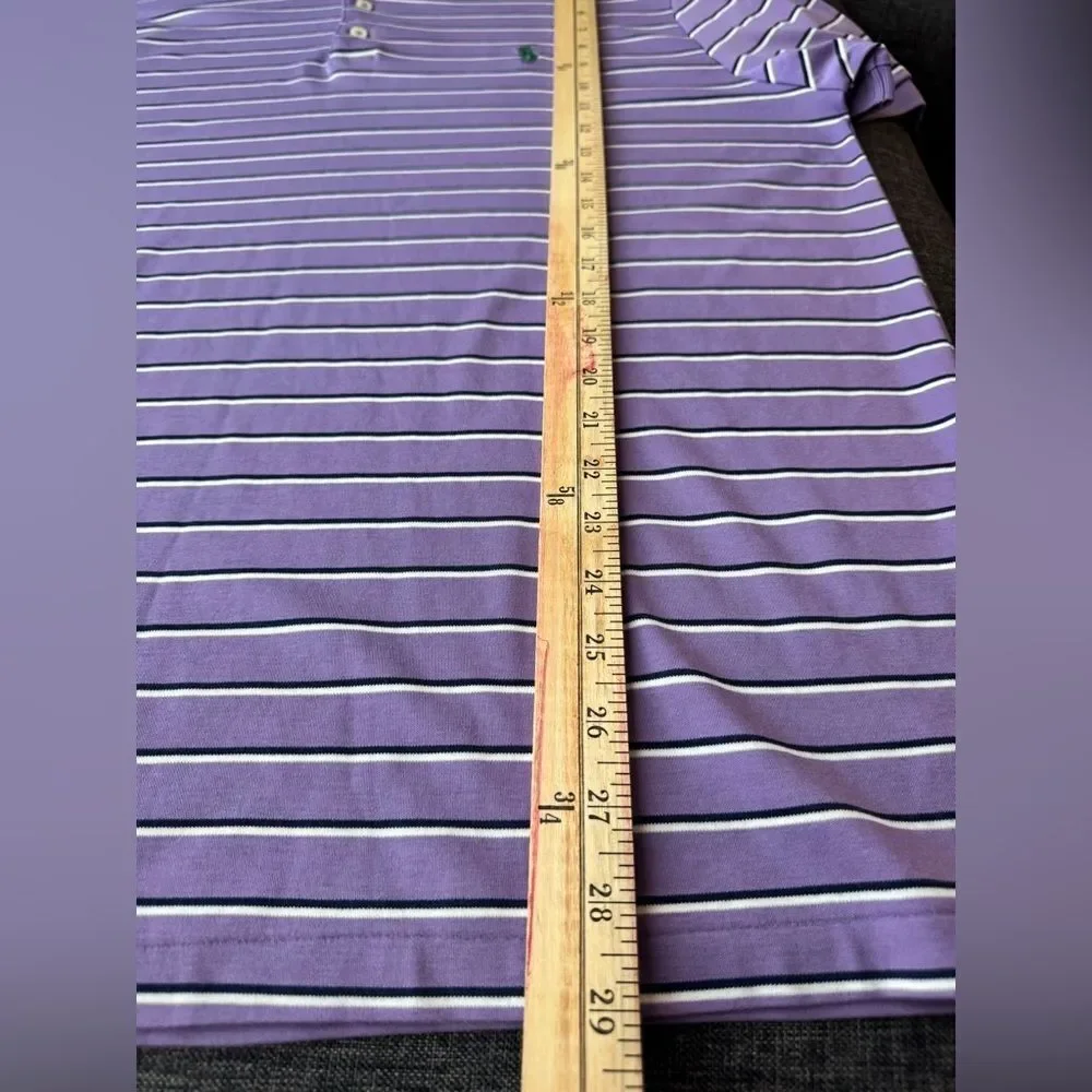 Polo Ralph Lauren Custom Slim Fit Striped Soft Cotton Size XL